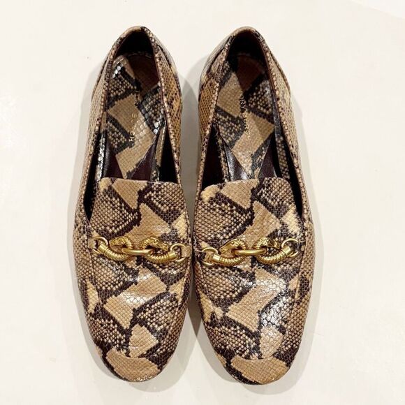 Tory Burch Jessa Loafer Size 8 Horse Buckle - Picture 6 of 13